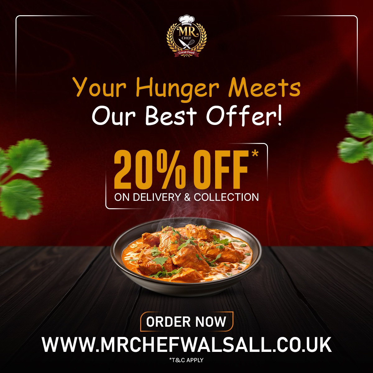 Mr Chef welcome image